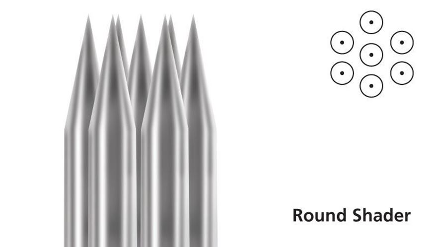 Tattoo Needles on Bar- #12 Round Shaders