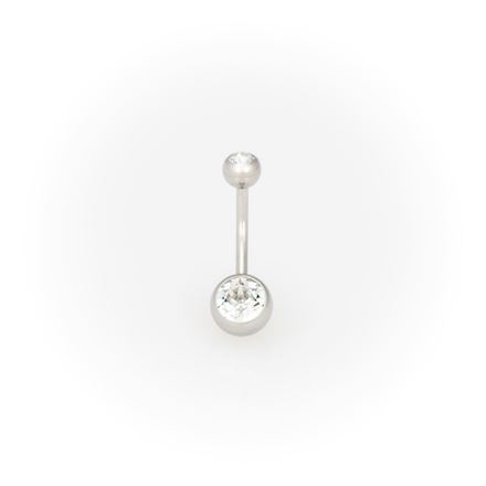 Picture for category Externally Threaded Double Jeweled Navel Stainless Steel