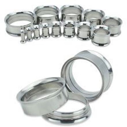 Picture for category Double Flared Threaded Earlet - Stainless Steel