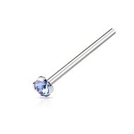 Prong Set Nose Stud Sapphire