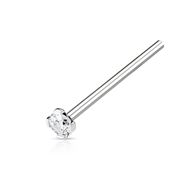 Prong Set Nose Stud Crystal