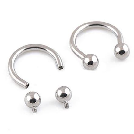 Picture for category Internally Threaded Titanium Circular Barbell