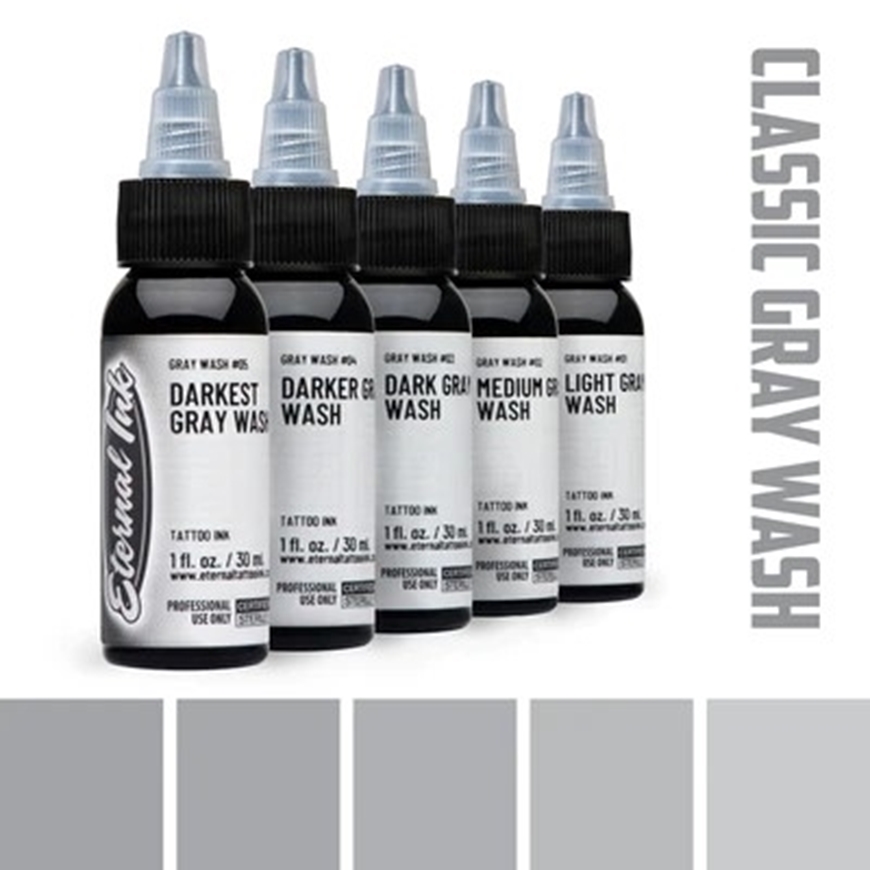 Gray Wash Set Colors